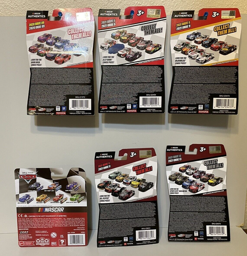NASCAR Authentics - 6 car Bubba Wallace lot #23 Dr. Pepper McDonald's Toyota - Picture 5 of 5