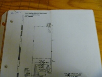 Komatsu PC27MRX-1 Mini-Excavator Electrical Circuits Wiring Diagrams Manual