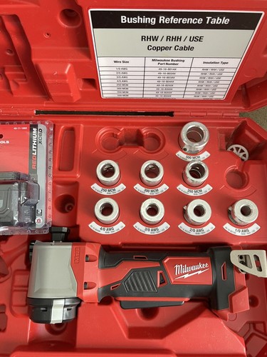 Milwaukee Tool 2935X-21 M18 Akku-Kabel-Abisolierzange-Set für Cu & Al mit 6,0 BAT - Bild 3 von 9