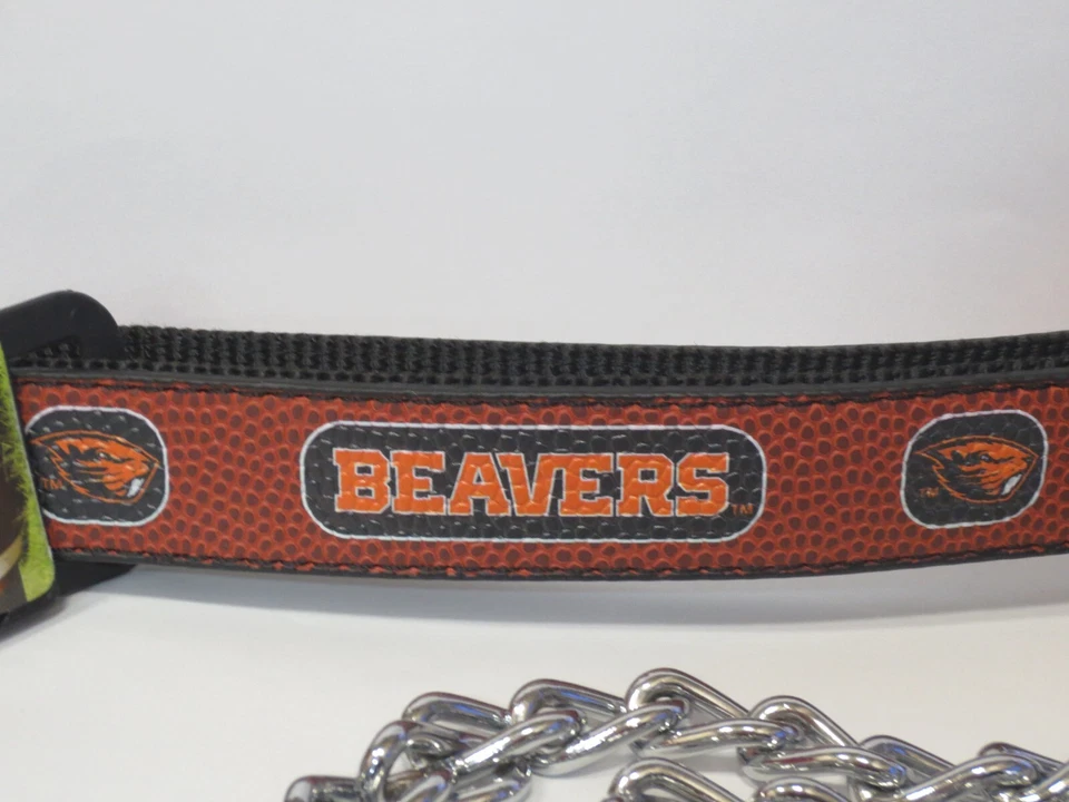 CORREA DE CUERO DE FÚTBOL CASTORES GAME WEAR TALLA L - 1" X 4' Foto 3 de 4