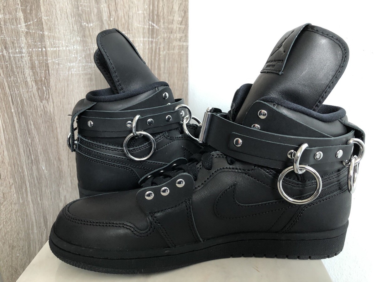 Comme Des Garçons Homme x Nike Air Jordan 1 High Top Black