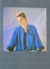 DAVE GAHAN von DEPECHE MODE signiertes Foto - Rock / Pop Indie Band - Preprint