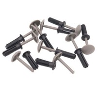 50 StüCk You.S Innenraum Universal Dachverkleidung Befestigung Clips In Grau