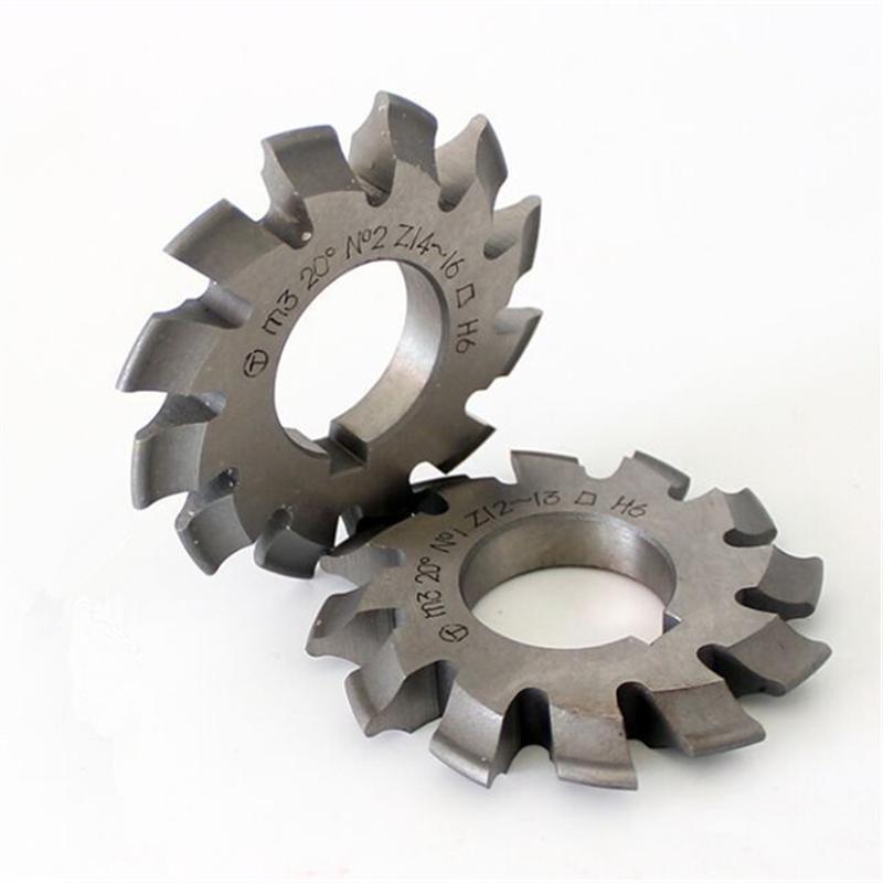 M1.5 PA20 18 Bevel Involute Gear Cutters HSS Module 1.5 Straight Gear