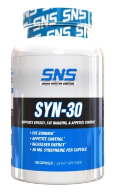  SNS Serious Nutrition Solutions SYN-30 ENERGY FAT BURNER Appetite Control 