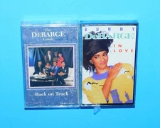 BUNNY DEBARGE -IN LOVE+ BACK ON TRACK---2 FACTORY SEALED CASSETES!!!!