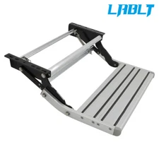 LABLT Manual Pull Out Retractable 1 Step RV Camper Platform Step Stair Anti-Slip