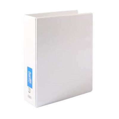 Bantex A4 3D-Ring insert Binder Long Lasting Durable Polypropylene 50mm White