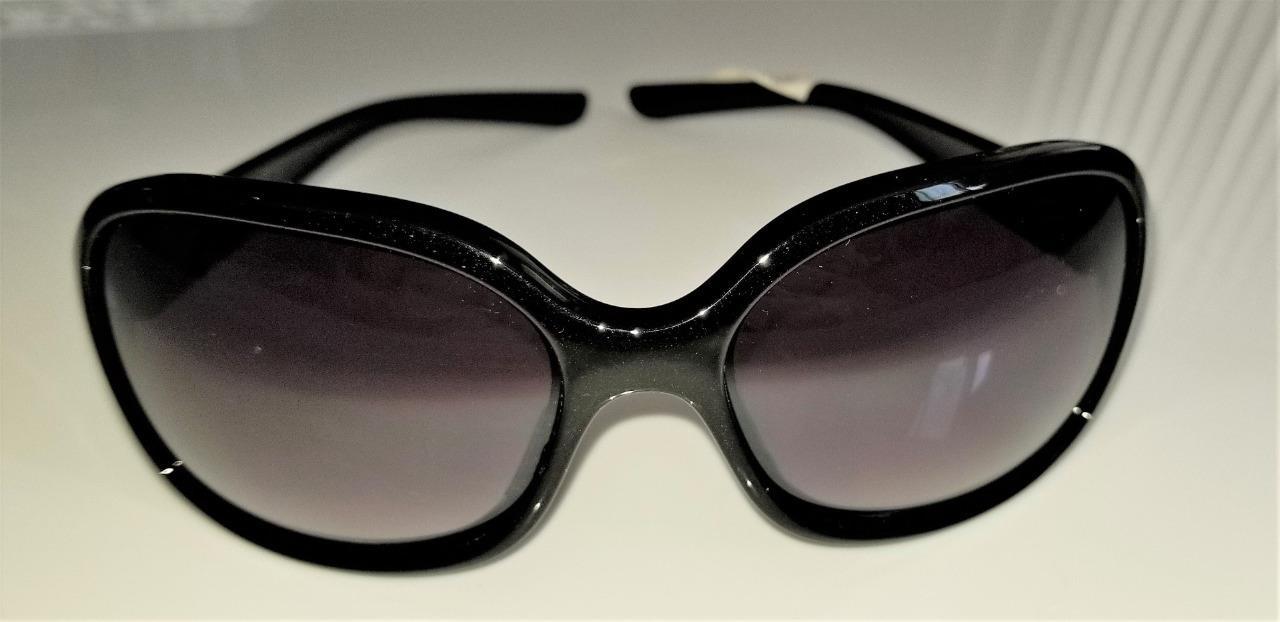 DESIGNER SUNGLASSES Black Plastic Square with Black Lens #14 NEW