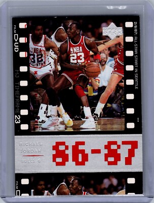 1998 Upper Deck Michael Jordan Time Frame 85-86 All Star 1998 Upper Deck Michael Jordan Time Frame 85-86 All Star