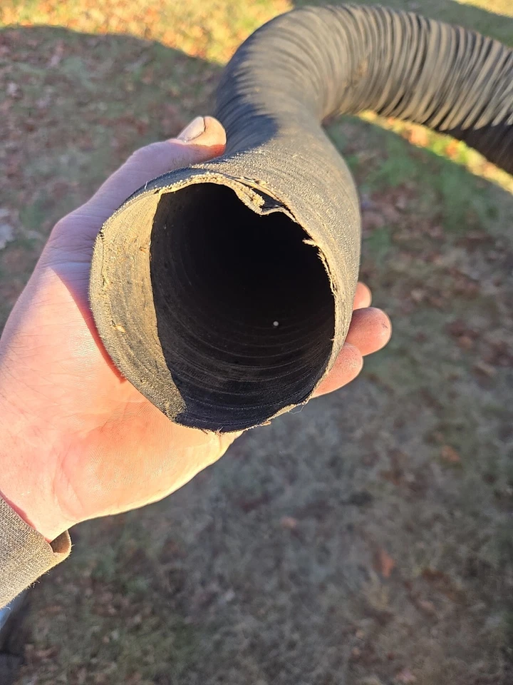 1955-1962 Gm Impala Bel Air Biscayne Calentador Conducto Flex Tubos Original Chevrolet Foto 2 de 4