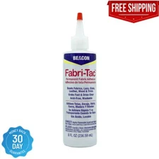 Beacon Adhesives Fabri-Tac Permanent Glue Clear 8 oz