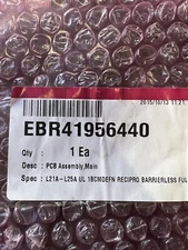 EBR41956440 LG Main Control Board OEM AHG