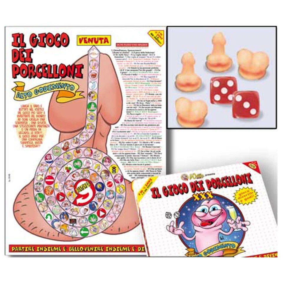 DOR 3380 WILLY IL GIOCO DEI PORCELLONI XXX DA TAVOLA ADDIO AL CELIBATO NUBILATO SEXY