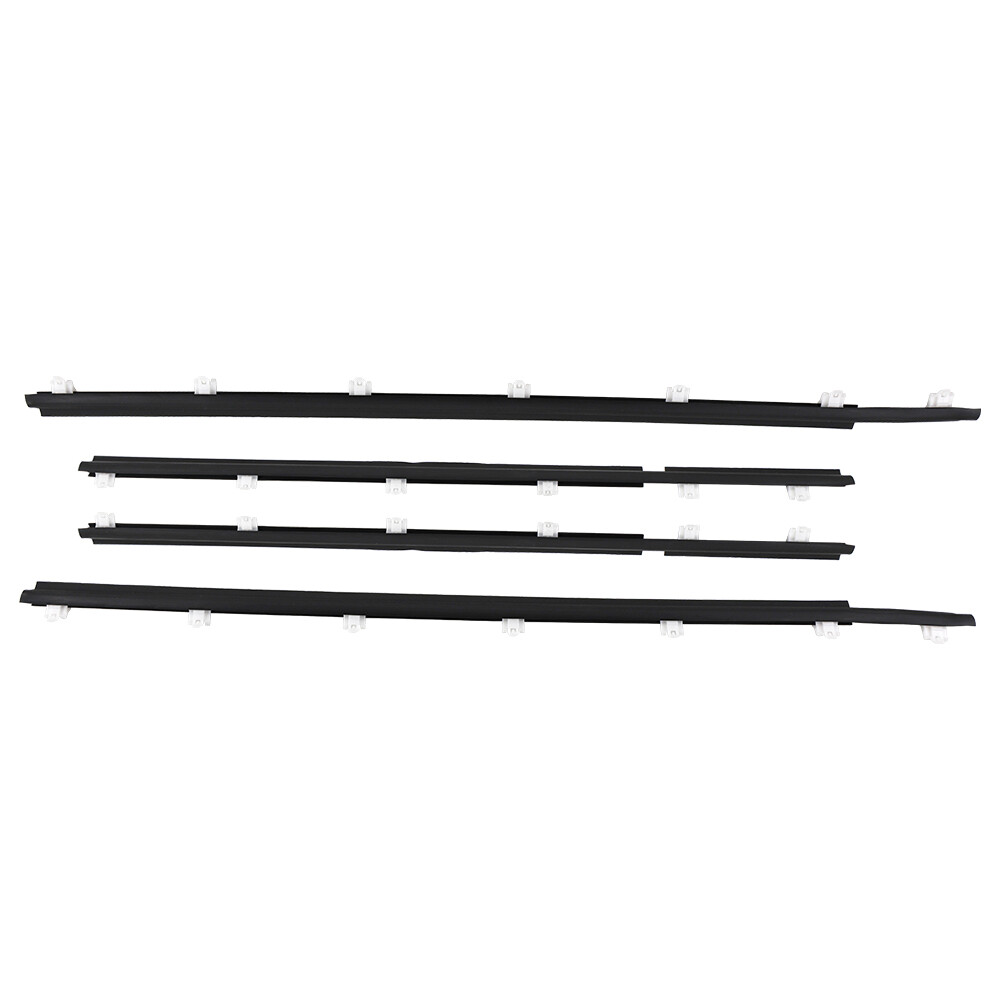Set Door Belt Weatherstrip Outer For Toyota Land Cruiser FZJ80 FJ80 1990-1998