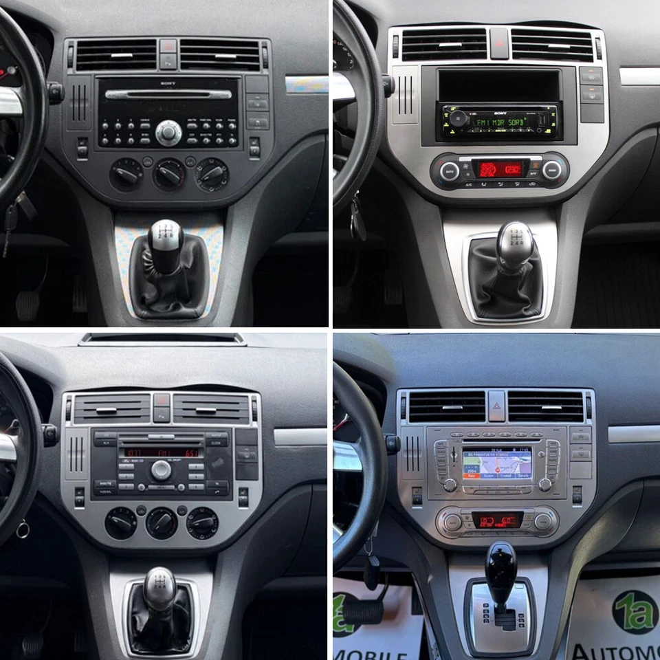 Für Ford Focus C-Max 2003-2010 Kuga Android 15 Autoradio Carplay GPS Navi 2+64GB - Bild 4 von 4