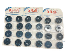 Dr. Flush Automatic Toilet Bowl Cleaner Tablets - Blue - 24 Pack