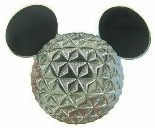2010 Walt Disney Mickey Mouse Icon Spaceship Earth Pin EPCOT Parks Merchandise