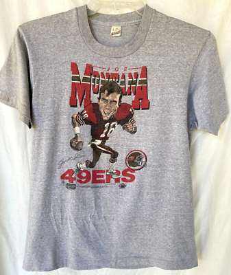 Vtg San Francisco 49ers NFL VTG T-Shirt 1989 Shirt Men L Joe