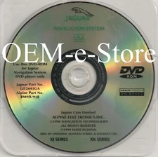 2000 2001 2002 2003 Jaguar XJ XJ-R XJ8 XK Series XK8 XKR Navigation DVD U.S Map