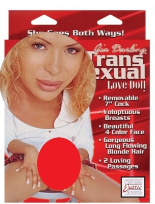 Gia Darling Transsexual Doll Male Female Tranny REMOVEABLE COCK Penis Sex  Toy