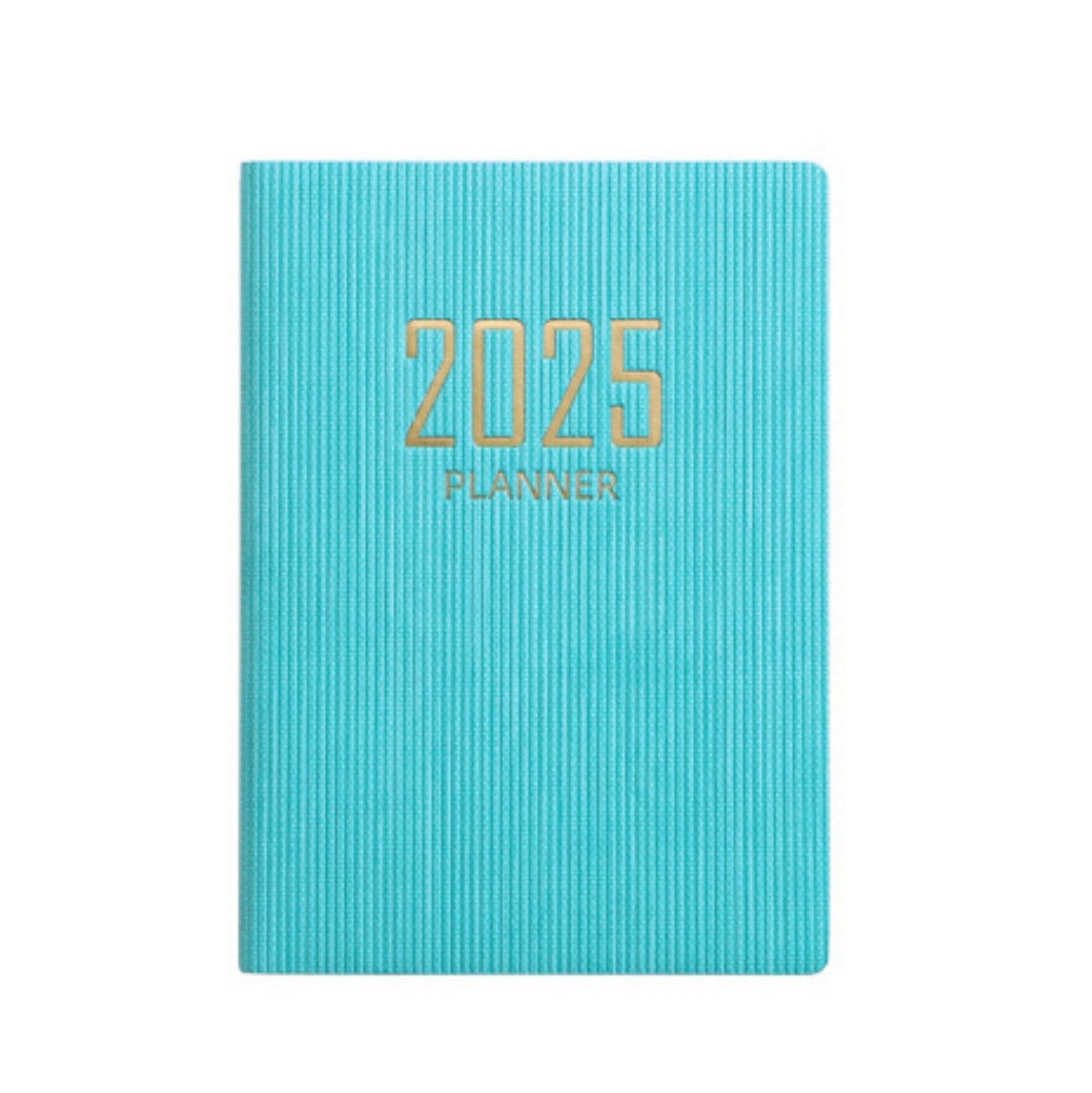 A7 2025 Weekly & Monthly Planner Compact Pocket Notebook Faux Leather Cover 1...