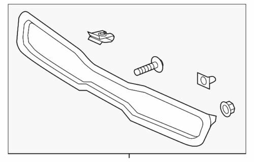 Conjunto de parrilla del radiador negro para Kia Soul 2014-2016 (N/P 86350-B2100)