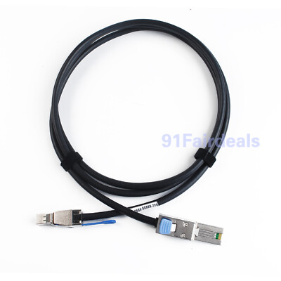 NEW SFF-8088 TO SFF8644 Mini-SAS HD SERVER 12/GBIT External Cable 2M US Ship@USA