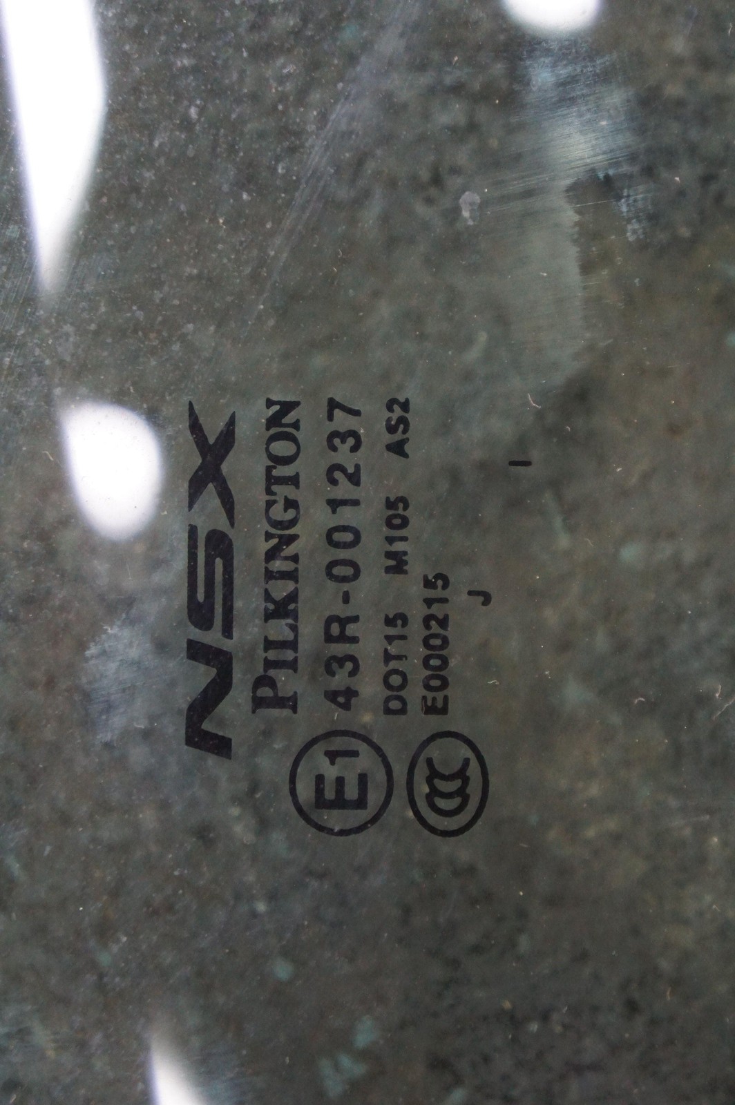 Front Right Passenger Side Door Window Glass 73300-T6N-A10 Acura NSX 2017-2020