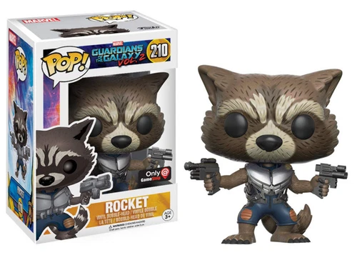 FUNKO POP! MARVEL GUARDIANS OF THE GALAXY VOL 2: ROCKET #210 (GAMESTOP EXCLUSIVE