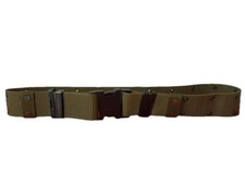 Military Style Pistol Belt Tactical Quick Release Buckle 2" OD Green