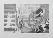 Umberto Ferrelli - Acquaforte originale del 1979, numerata e firmata