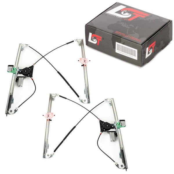 2X Elektrischer Fensterheber Mit Motor Vorne Links Rechts FüR Fiat Scudo 07-16-image
