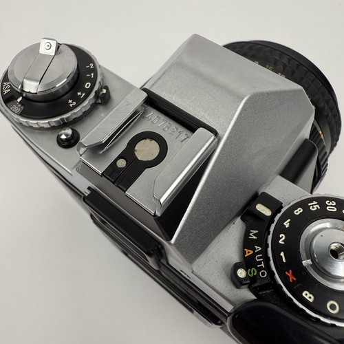 Minolta XD5 35mm SLR Film Camera w/ MD Rokkor-X 45mm f/2 Prime Lens Japan - Picture 10 of 18