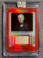 Thomas Edison 2025 Eternal 04/25 Patch Revelation Authentic History Relics