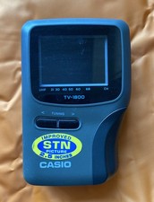 Casio TV-1800 Hand Held Portable Analogue Colour TV Vintage