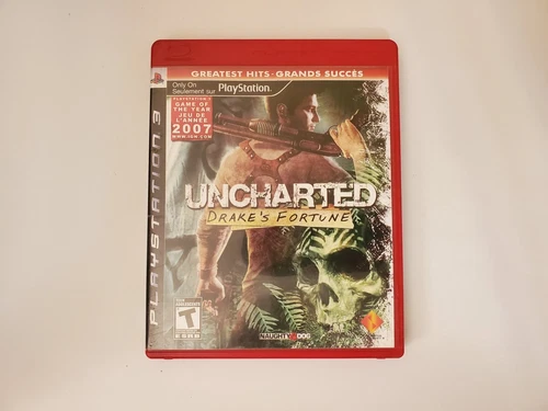 Uncharted Drake'S Fortune Greatest Hits (Playstation 3 Ps3) Case Only