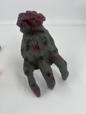 Spooky Village Crawling Zombie Animated Haunted Hand Halloween Adams Family
