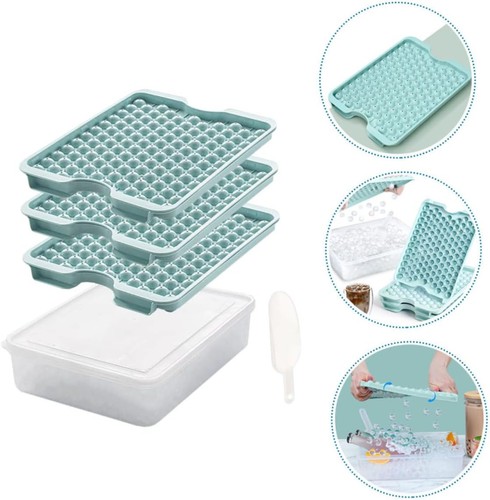 Zum Selbermachen Runde Eiswürfel Kugel Maschine PP Tablett Silikon Kugel Form Bar Whisky Cocktails - Bild 5 von 9