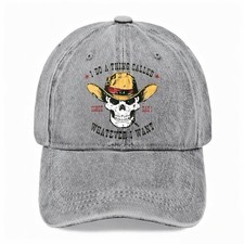 Unisex I Do A Thing Called Whatever I Want Rebel Cowboy Washed Baseball Cap