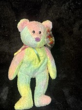 TY Beanie Baby GROOVY The Ty-Dyed Bear - Mint