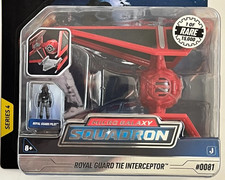 Star Wars Micro Galaxy Squadron Royal Guard Tie Interceptor  0081 Rare 1 15 000