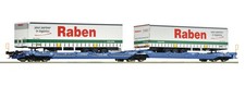 Roco H0 6600117 - Doppeltaschen-Gelenkwagen T3000e, VTG Neuware