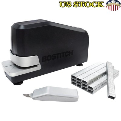 Electric Stapler Impulse Drive Non-Jam FastLoad Staple Remover 25 Sheets Office