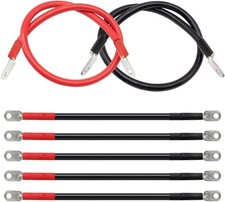 Heavy Duty Golf Cart Battery Cable 7 pc Set Club Car 48 Volt Wire Kit 4 Awg