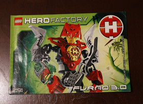 LEGO HERO Factory: Furno 3.0 (2191) 100% COMPLETE - Retired Set