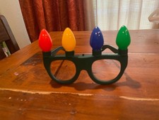 Xmas Lightup EyeGlasses - Working
