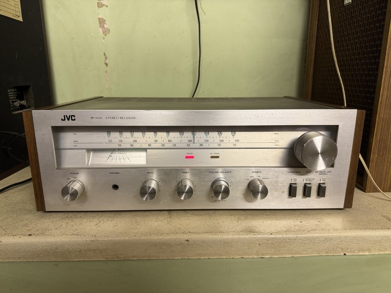 JVC JR-S61L Vintage HiFi Stereo Receiver Amplifier - Tested & Working
