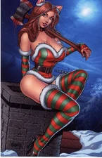 Totally Rad Life of Kitty Banger #1/Varese Virgin Variant Cover