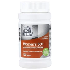 One Daily, Women's 50+, Multivitamin Multimineral, 100 Tablets